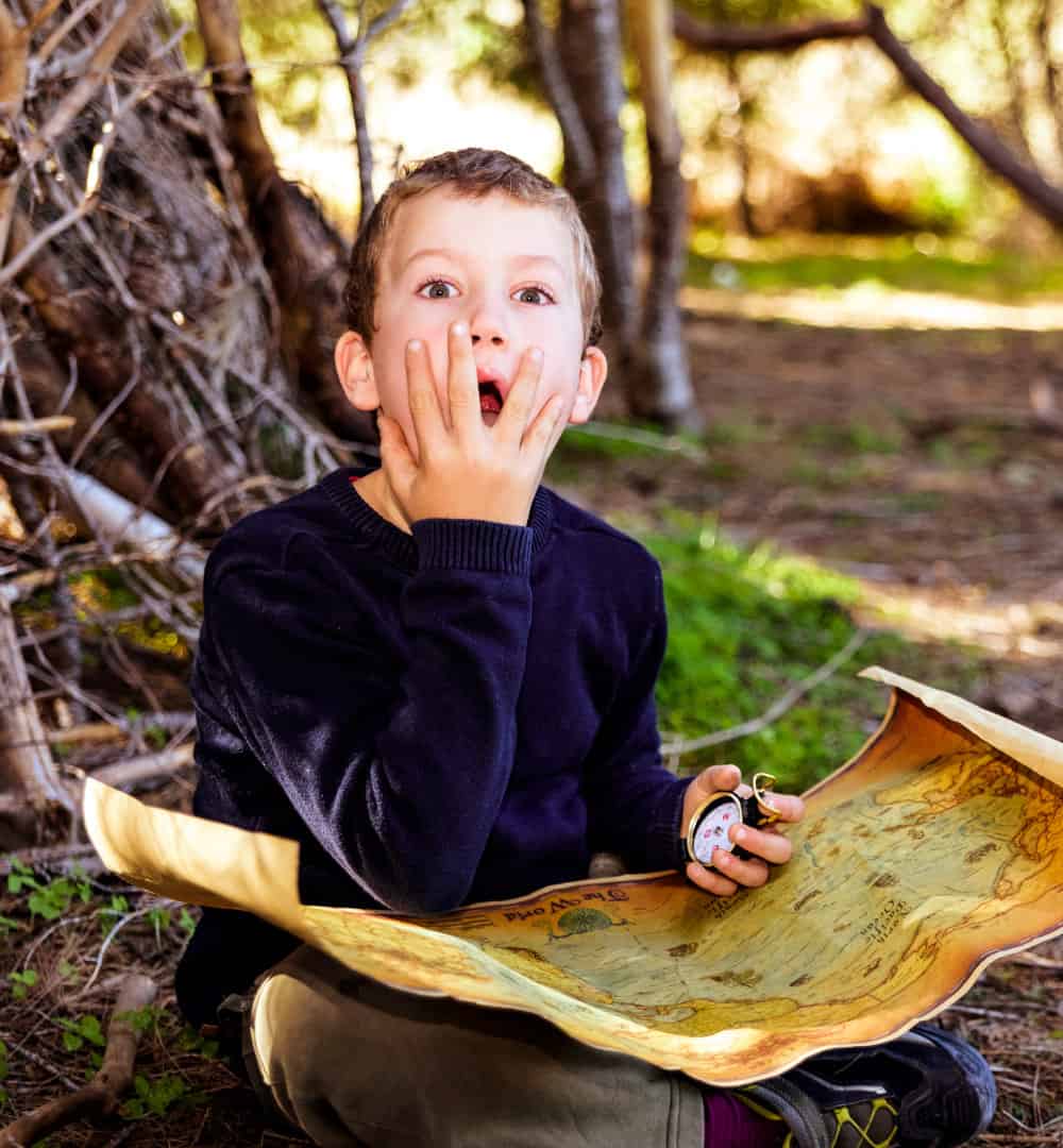 Child With Map